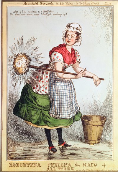 Robertena Peelena, allt arbetes hembiträde, nr. 4 från serien 