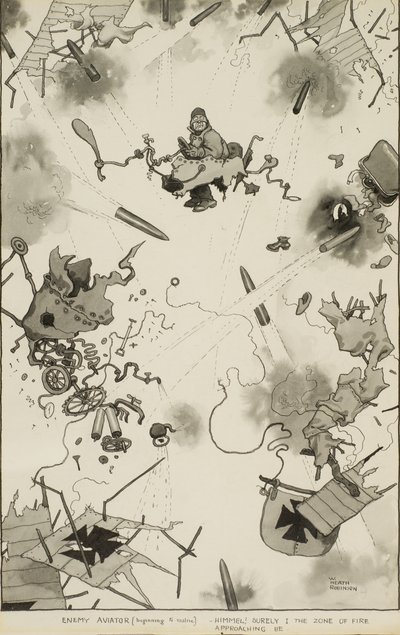 En trevlig avslutning, ca 1918 av William Heath Robinson