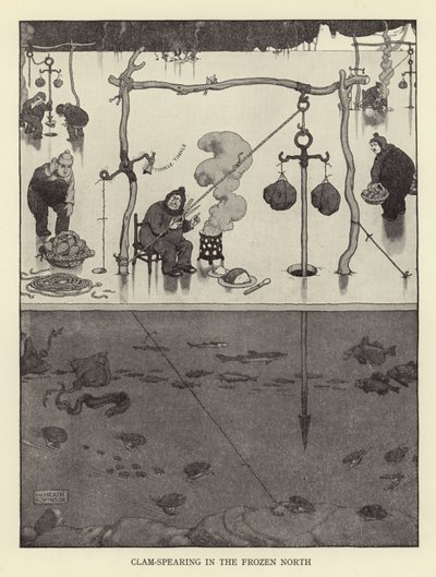 Musslor i det frusna norr av William Heath Robinson