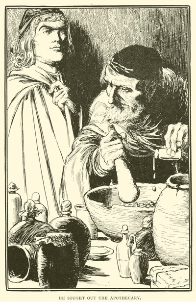 Han sökte upp apotekaren av William Heath Robinson