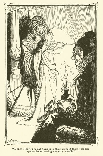 Illustration för Don Quijote (litho) av William Heath Robinson