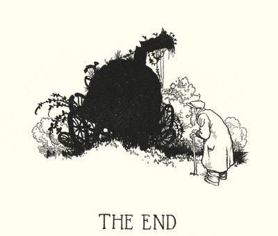 Illustration för Railway Ribaldry av W Heath Robinson (litho) av William Heath Robinson