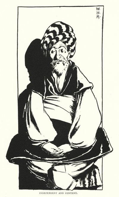Oberoende och innehåll (gravyr) av William Heath Robinson