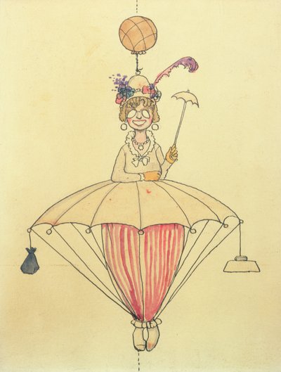 Det personliga flygresesystemet för damer av William Heath Robinson