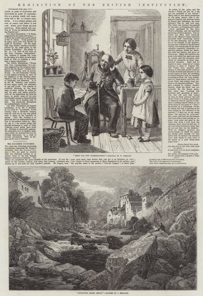 Utställning av den brittiska institutionen av William Hemsley