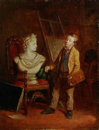 Den unga konstnären av William Hemsley