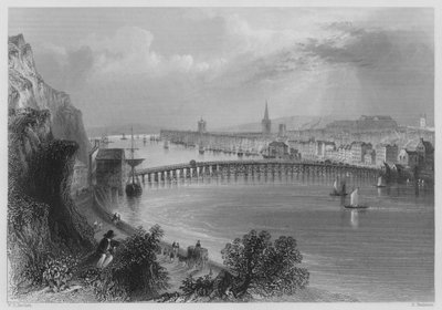 Waterford (gravyr) av William Henry (after) Bartlett