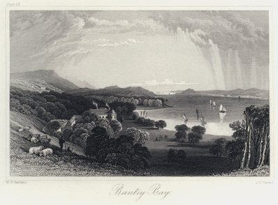 Bantry Bay (gravyr) av William Henry Bartlett