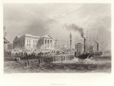 Greenock av William Henry Bartlett