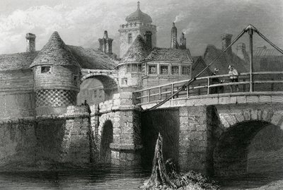 Sandwich, graverad av E. Challis, 1841 av William Henry Bartlett