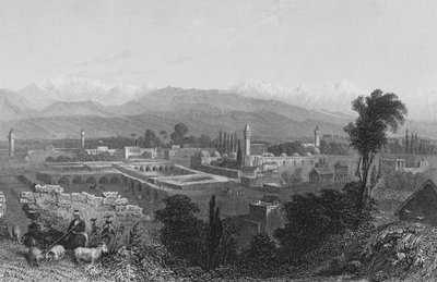 Tarsus, en stad i Kilikien av William Henry Bartlett