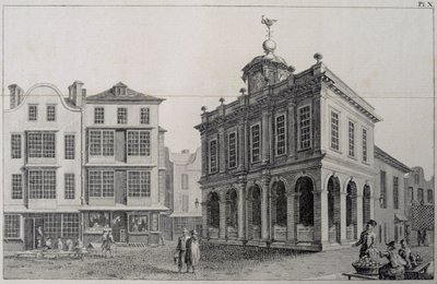 The Exchange, Cork, Irland av William Henry Bartlett