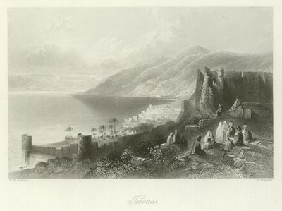 Tiberias av William Henry Bartlett