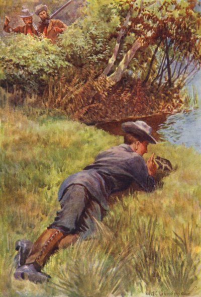 Illustration för The Gorilla Hunters av RM Ballantyne av William Henry Charles Groome