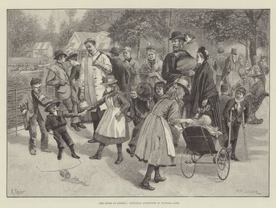The Lungs of London, lördag eftermiddag i Victoria Park av William Henry Charles Groome