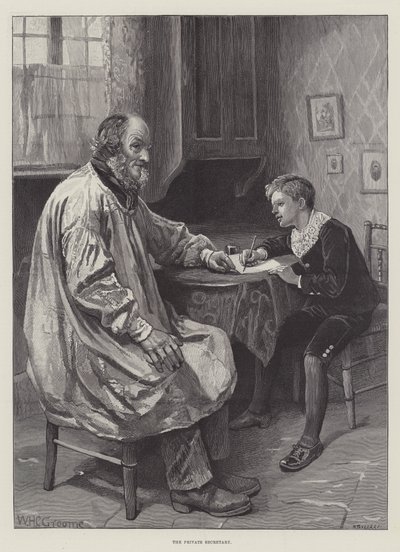 Privatsekreteraren av William Henry Charles Groome