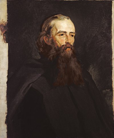 Porträtt av Frederick George Stephens av William Henry Fisk