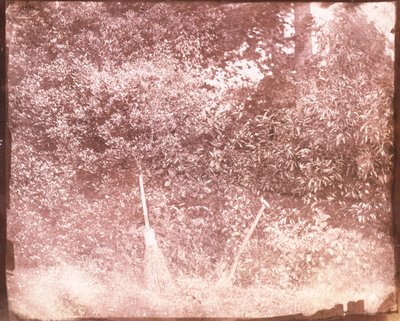 Kvast och spade, 1842 av William Henry Fox Talbot