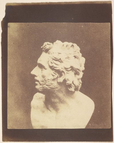 [Byst av Patroklos] av William Henry Fox Talbot