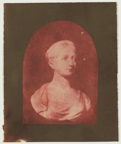Byst av en ung brittisk kvinna av William Henry Fox Talbot