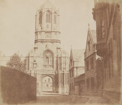 Gate of Christchurch, före september 1844. av William Henry Fox Talbot