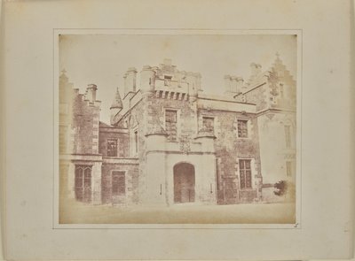 Hallen dörr, Abbotsford av William Henry Fox Talbot