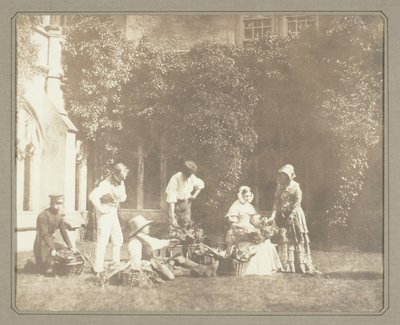 Fruktförsäljarna av William Henry Fox Talbot