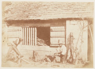 The Woodcutters av William Henry Fox Talbot