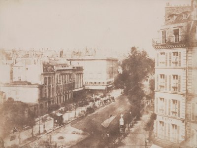 Utsikt över boulevarderna i Paris av William Henry Fox Talbot