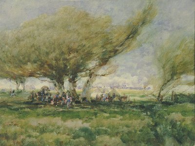 Ett zigenarläger av William Henry Holmes
