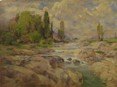 The Normal Rock Creek, 1910. av William Henry Holmes