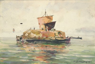 Venetianska fraktbåtar av William Henry Holmes