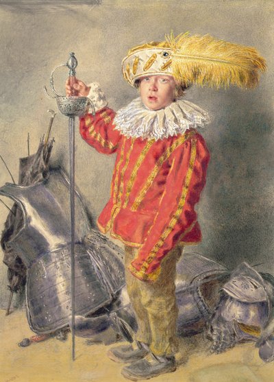 En djärv krigare av William Henry Hunt