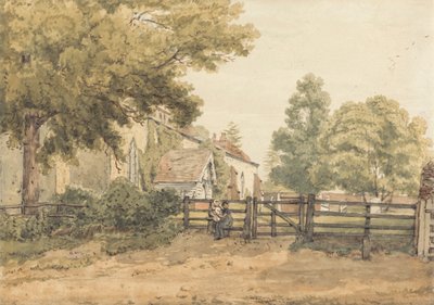 Aldenham kyrka av William Henry Hunt