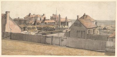 Fiskarstugor i Hastings av William Henry Hunt