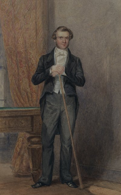 Groom of Chambers (akvarell på papper) av William Henry Hunt
