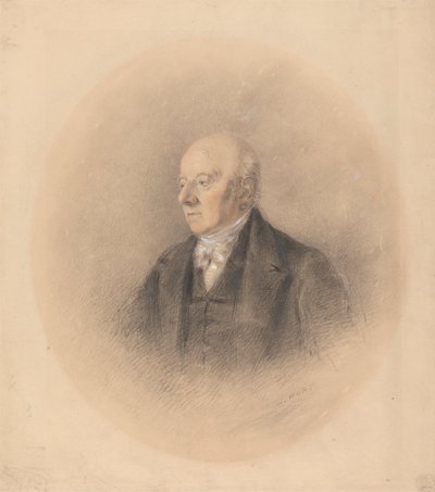 Porträtt av en gentleman av William Henry Hunt