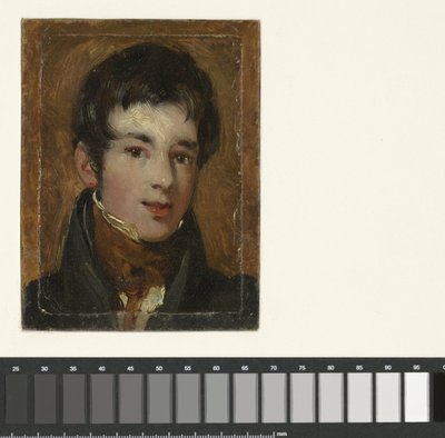 Porträtt av målaren James Holland av William Henry Hunt