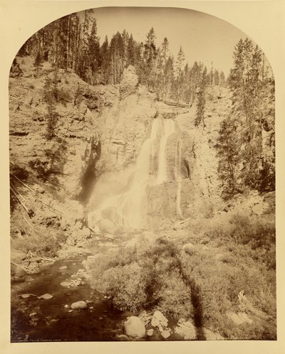 Crystal Falls, Cascade Creek av William Henry Jackson