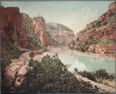 Echo Cliffs, Grand River Canyon, 1890-talet. av William Henry Jackson