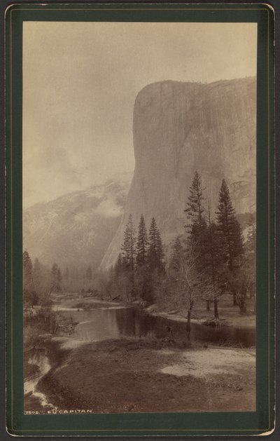 El Capitan av William Henry Jackson