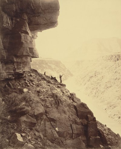 Colorado-flodens Grand Canyon av William Henry Jackson