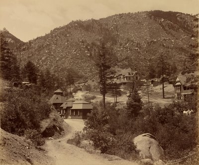 Iron Springs Hotel, Manitou av William Henry Jackson