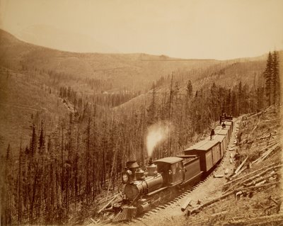 Marshall Pass, västra sidan av William Henry Jackson