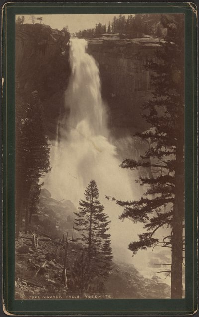 Nevadafallen, Nevada av William Henry Jackson