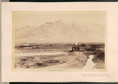 Ogden, Utah av William Henry Jackson