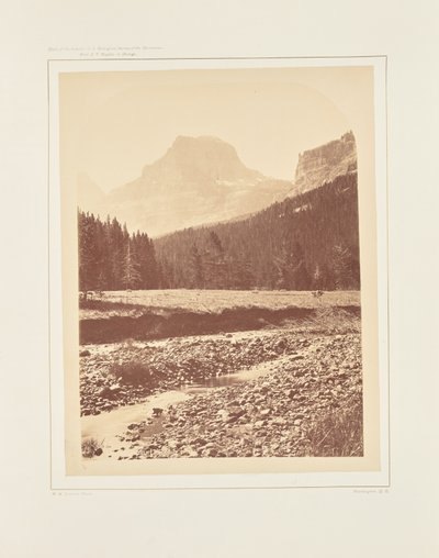 Palace Butte, nära Mount Blackmore av William Henry Jackson