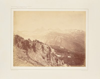 Panoramautsikt över Téton Range av William Henry Jackson