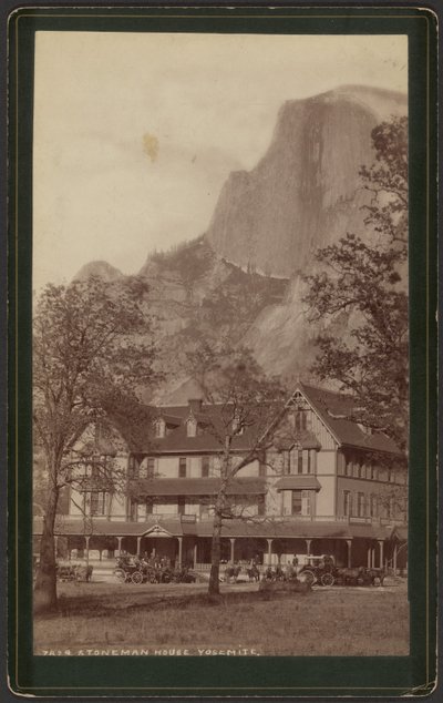 Stoneman House, Yosemite av William Henry Jackson
