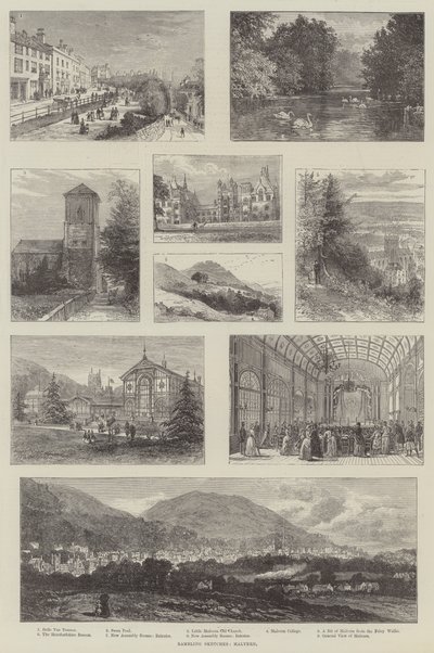 Vandringsskisser, Malvern av William Henry James Boot